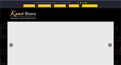 Desktop Screenshot of kamabistro.com